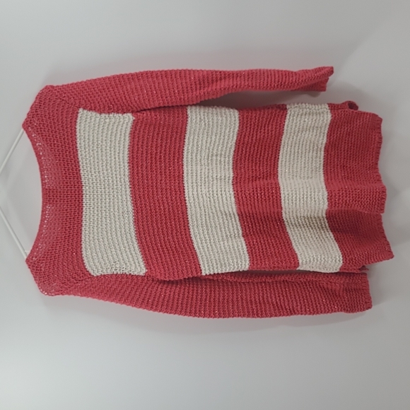 Chicos coral and white colored sweater - Picture 2 of 4